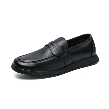 Men's Retro Penny Loafers: Influencer - Favorite Square - Toe Dress Shoes, Business - Casual Soft & Breathabl