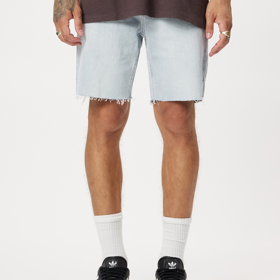Men's Summer Short Lightweight Denim Shorts
