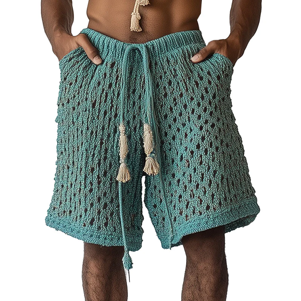 Men's Woven Casual Beach Shorts