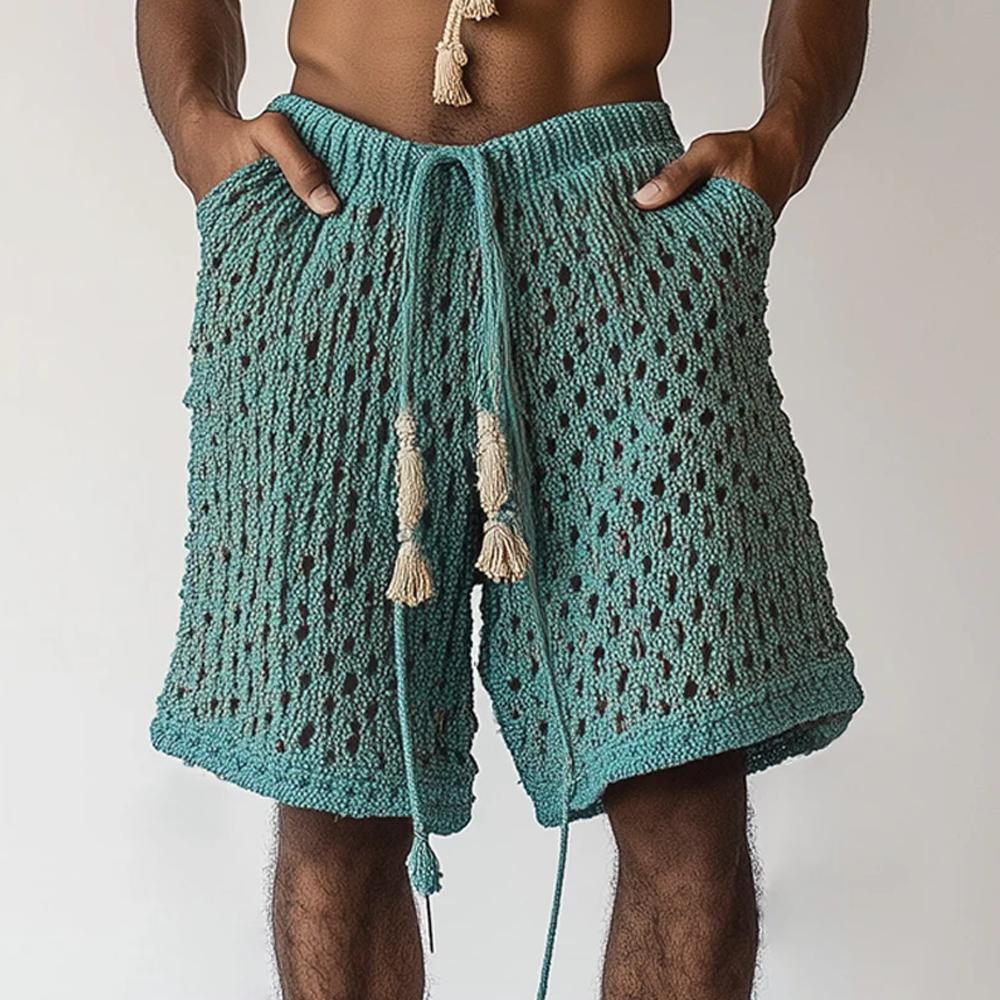Men's Woven Casual Beach Shorts