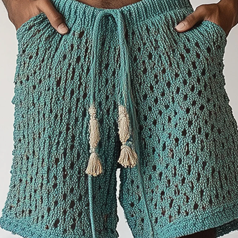 Men's Woven Casual Beach Shorts