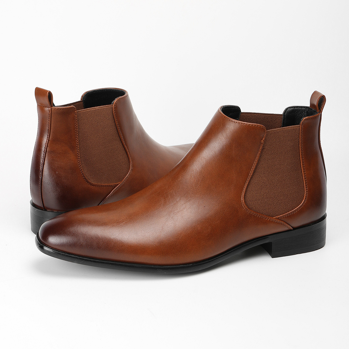 Men's Chelsea Boots Versatile Fashion Men's Short Boots Ankle Boots