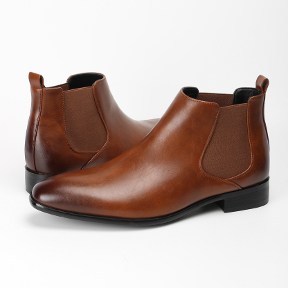 Men's Chelsea Boots Versatile Fashion Men's Short Boots Ankle Boots
