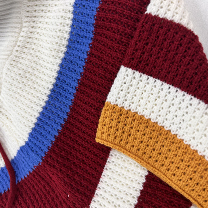 Men's Spring Fashion Striped Woven Sports Casual Shorts