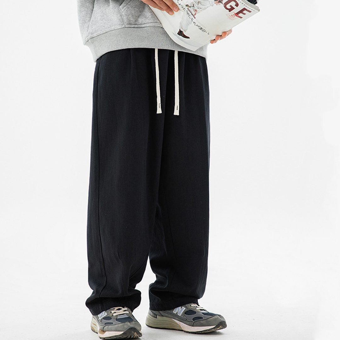 Men's Summer Loose Casual High-End Drape Overalls