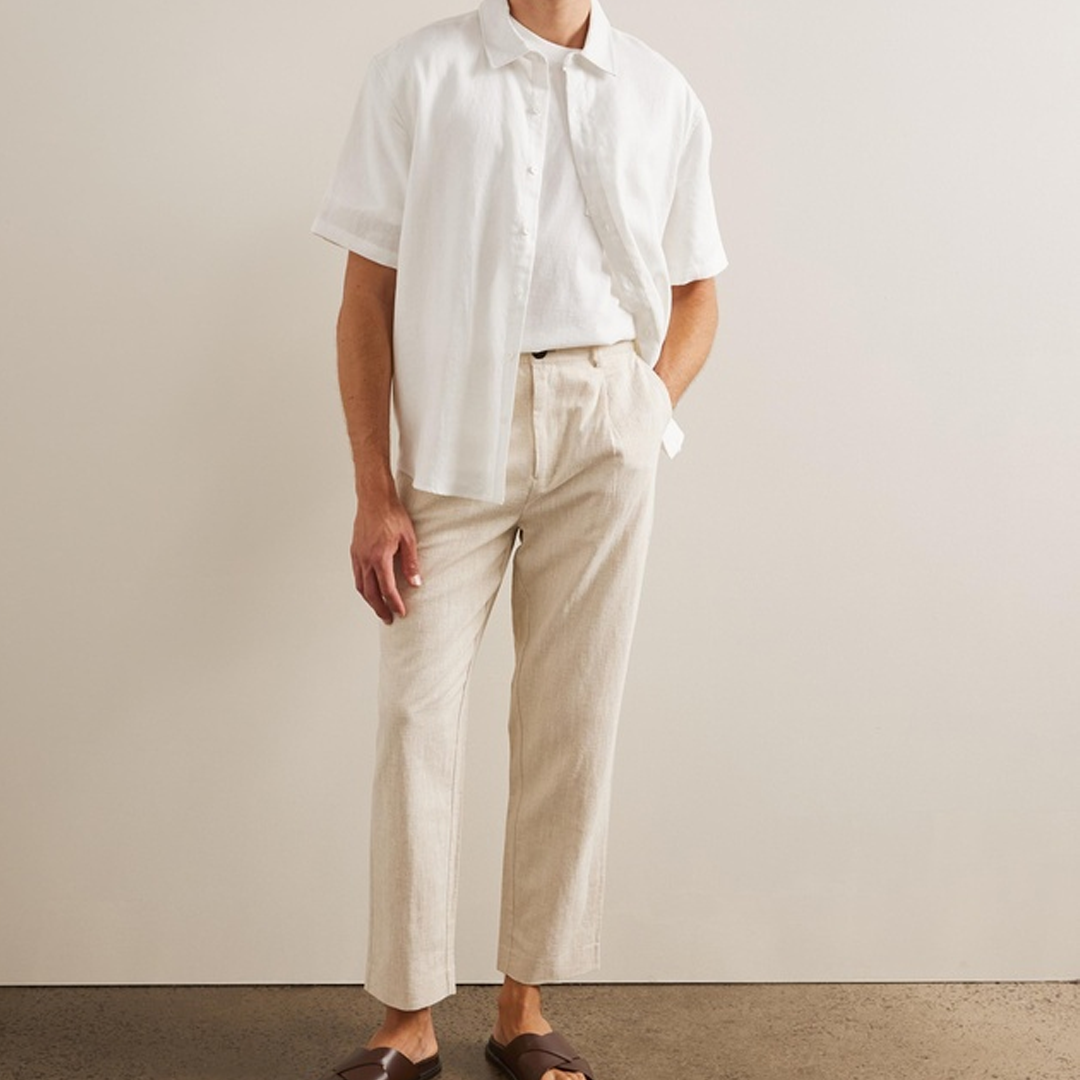Textured Resort Pants
