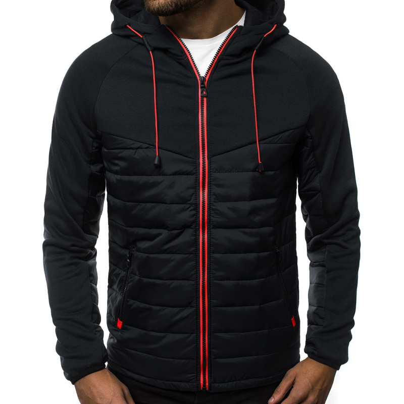 Men's Casual Sweatshirt Zipper Hooded Sweatshirt Jacket