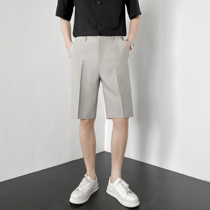 Loose Summer Suit Ice Silk Trousers Quick-Drying Thin