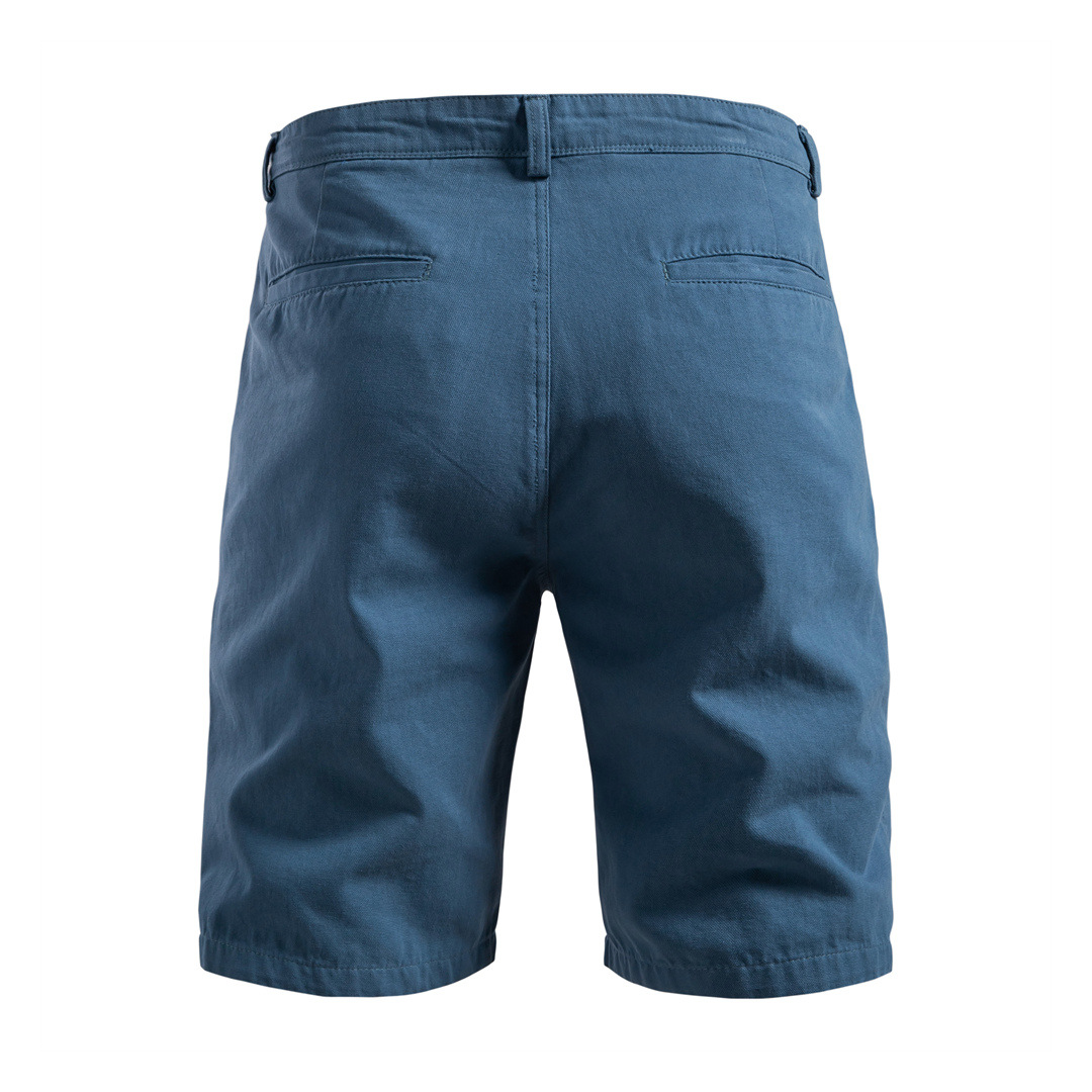 Pure Cotton Casual Men's Shorts Straight Leg Shorts Solid Color All-Match