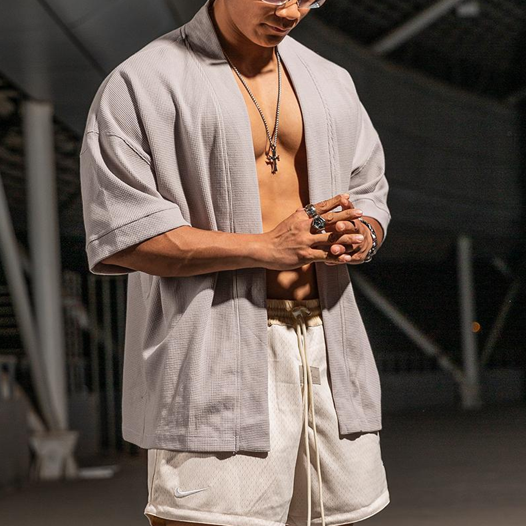 Men's Loose Casual Large Size Cardigan