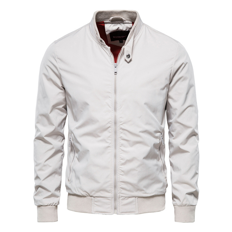 Autumn Stand Collar New Casual Fashion Men's Jacket