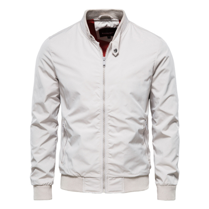 Autumn Stand Collar New Casual Fashion Men's Jacket