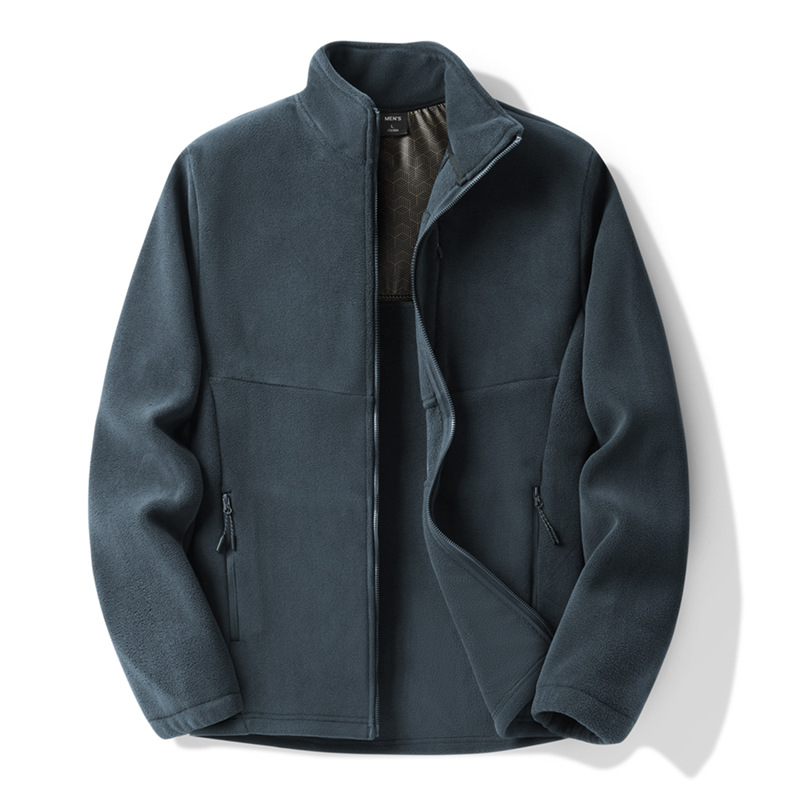 Autumn And Winter Household Plus Fleece Windproof Fleece Simple Warm Coat