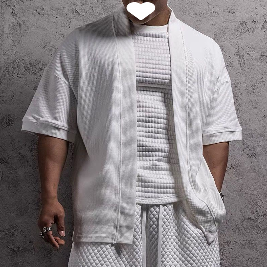 Men's Loose Casual Large Size Cardigan