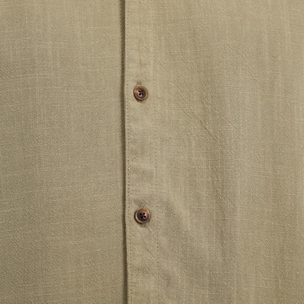 Textured Linen Resort Shirt