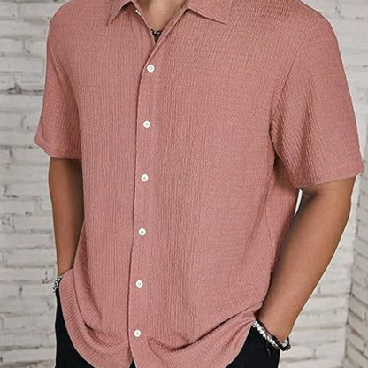 Men's Textured Knit Shirt