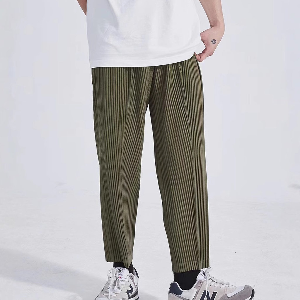 Men's Wide-Leg Loose-Fit Stylish Knitted Trousers