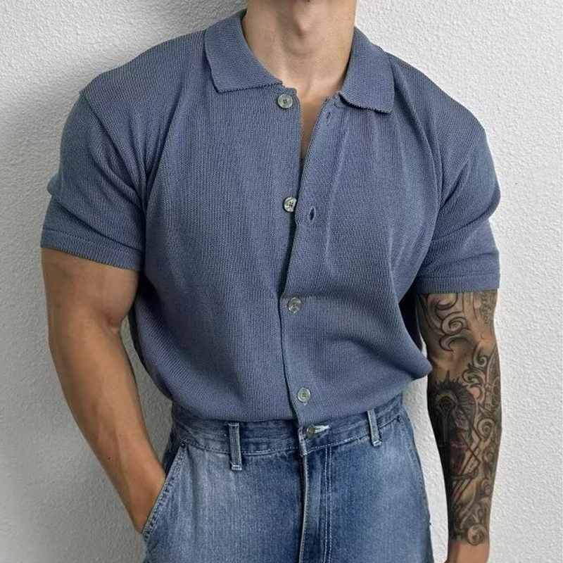 Men's New Summer Style Light Mature Style Advanced Casual Versatile Lo