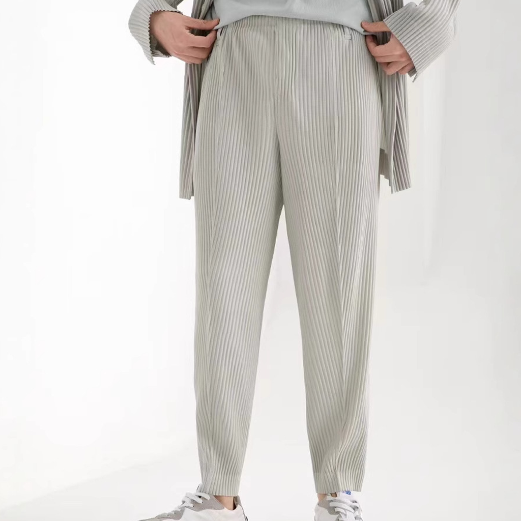 Men's Wide-Leg Loose-Fit Stylish Knitted Trousers