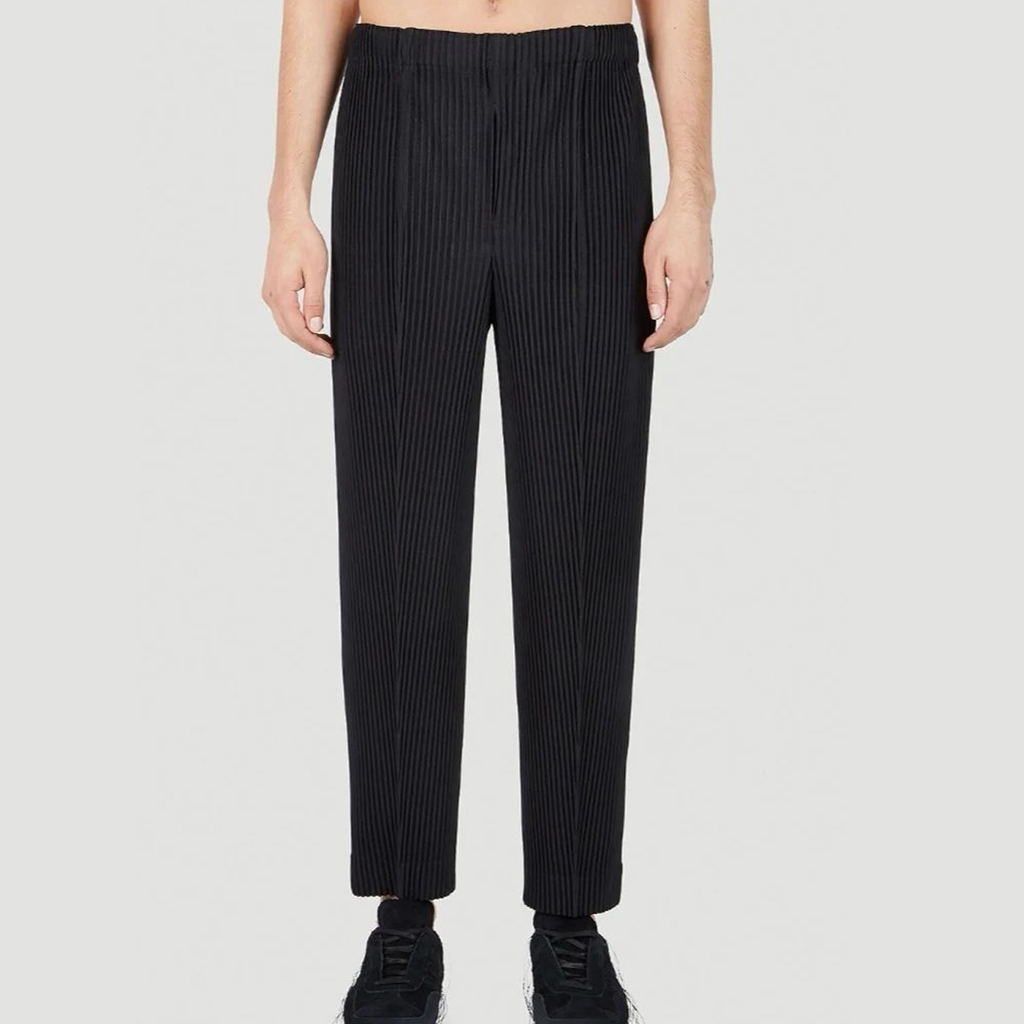 Men's Wide-Leg Loose-Fit Stylish Knitted Trousers