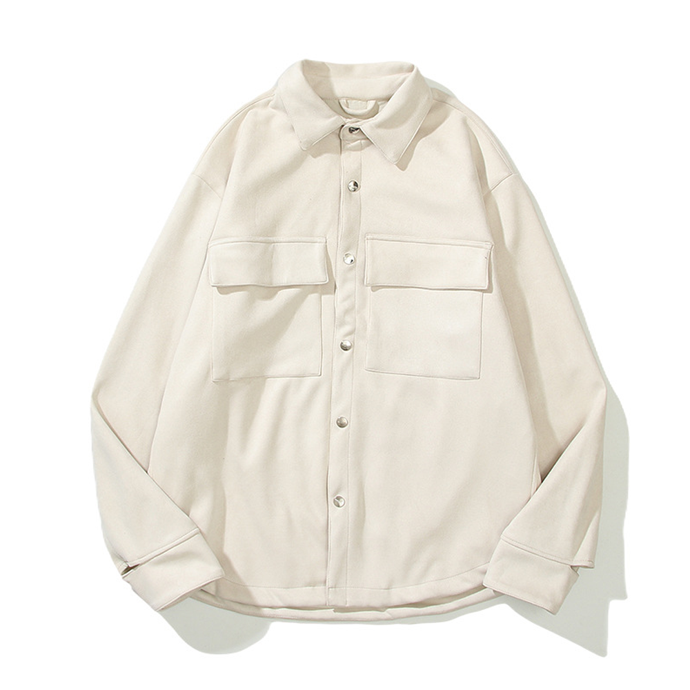 Heavyweight And Super Strong Single Item Workwear Suede Shirt
