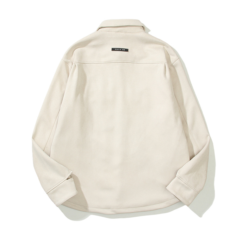 Heavyweight And Super Strong Single Item Workwear Suede Shirt