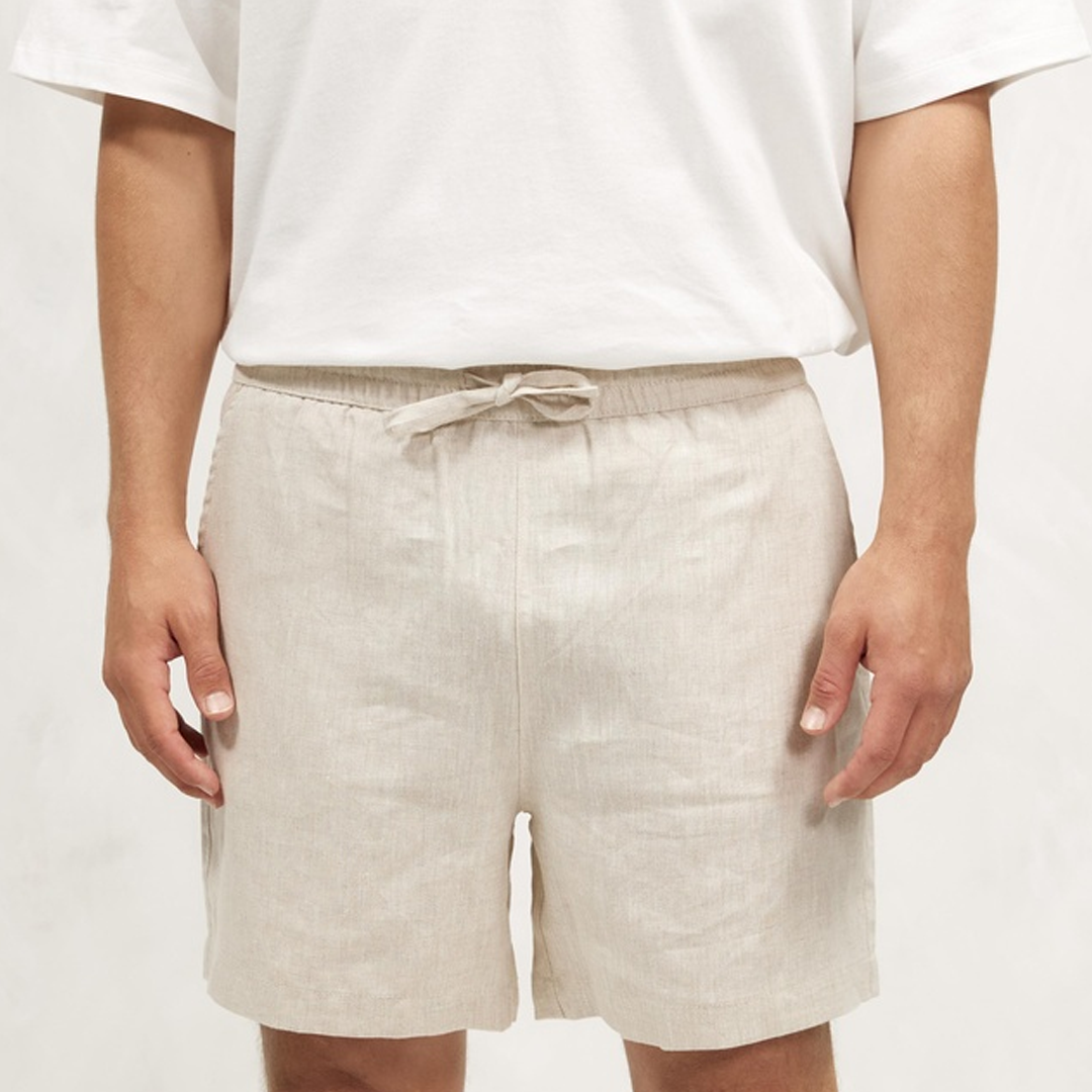 Summer Men's Casual Linen Shorts