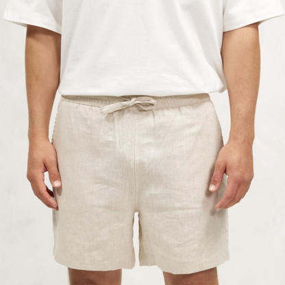 Summer Men's Casual Linen Shorts