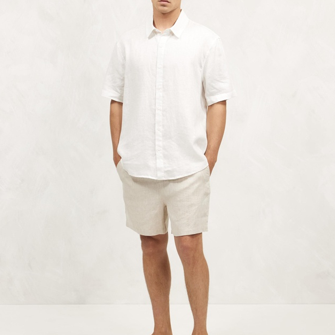 Summer Men's Casual Linen Shorts