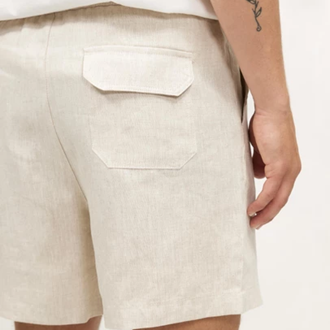 Summer Men's Casual Linen Shorts