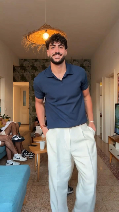 Lyocell Tencel Old Money Style Simple High-end Knitted Short-sleeved POLO Shirt