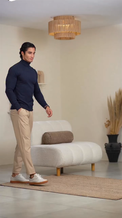 Men's Short Casual Jacket, Business Casual Zip Up Fall Jacket with Lapel Collar