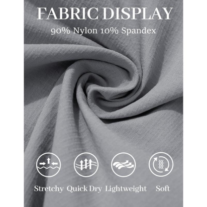 Men's Summer Lightweight Quick-Dry Work Shorts(Pockets on both the front and back)