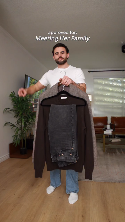 Men's Vintage Tweed Jacket, Relaxed Fit Notch Lapel Fall Outerwear