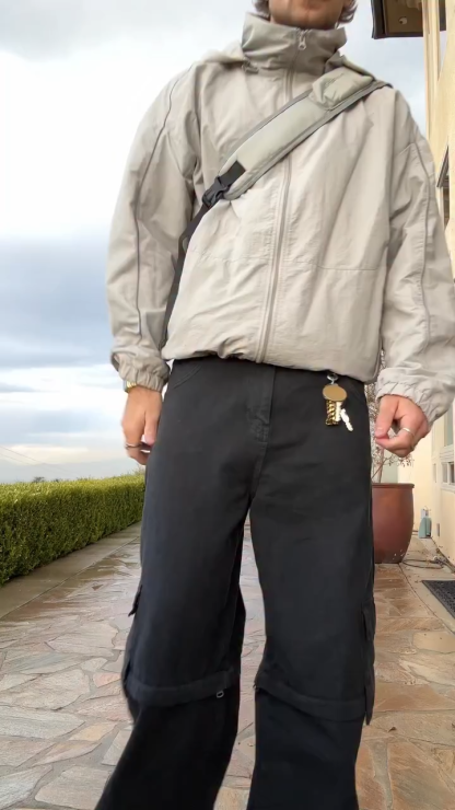 Outdoor Techwear UV-Proof Windbreaker – Unisex Waterproof & Breathable Mountain-Style Jacket for Cycling and Hiking