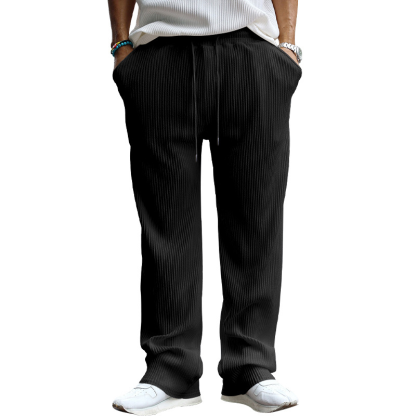 Men's Corduroy Casual Versatile Loose Trousers Cool And Breathable