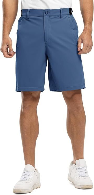 Men's Golf Work Shorts Stretch Waistband Dry Fit