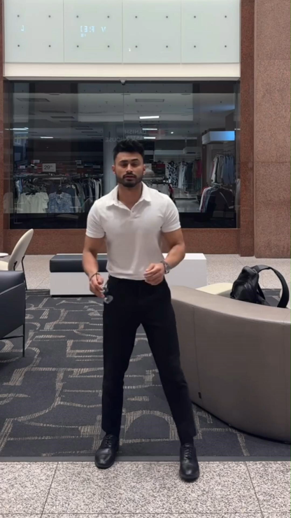 Summer Men's Polo Shirt Lapel Sports Short-Sleeved Fitness Coach Clothing Running Training Muscle Quick-Drying T-Shirt Half-Sleeve