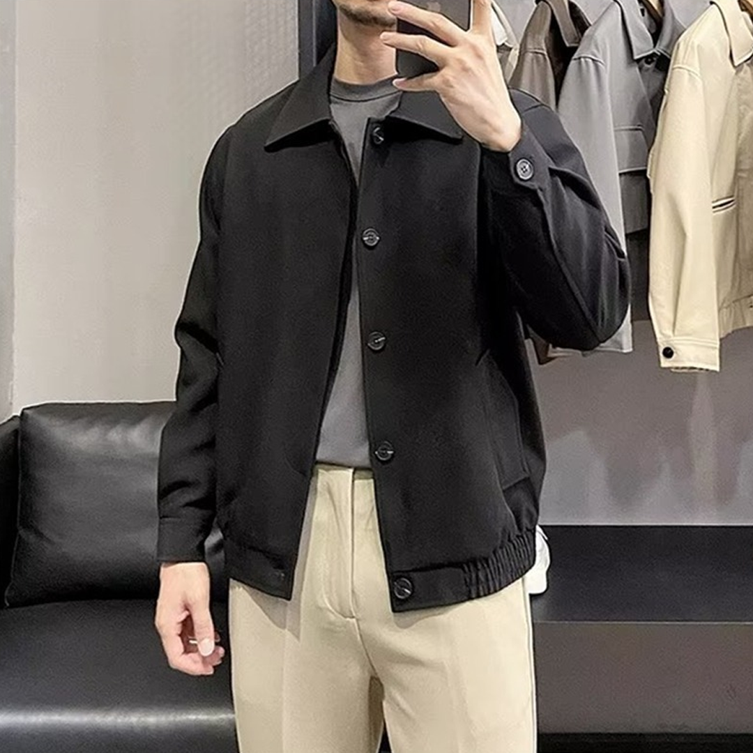 Jacket Men's Spring and Autumn High-end Light Luxury High-end Casual A