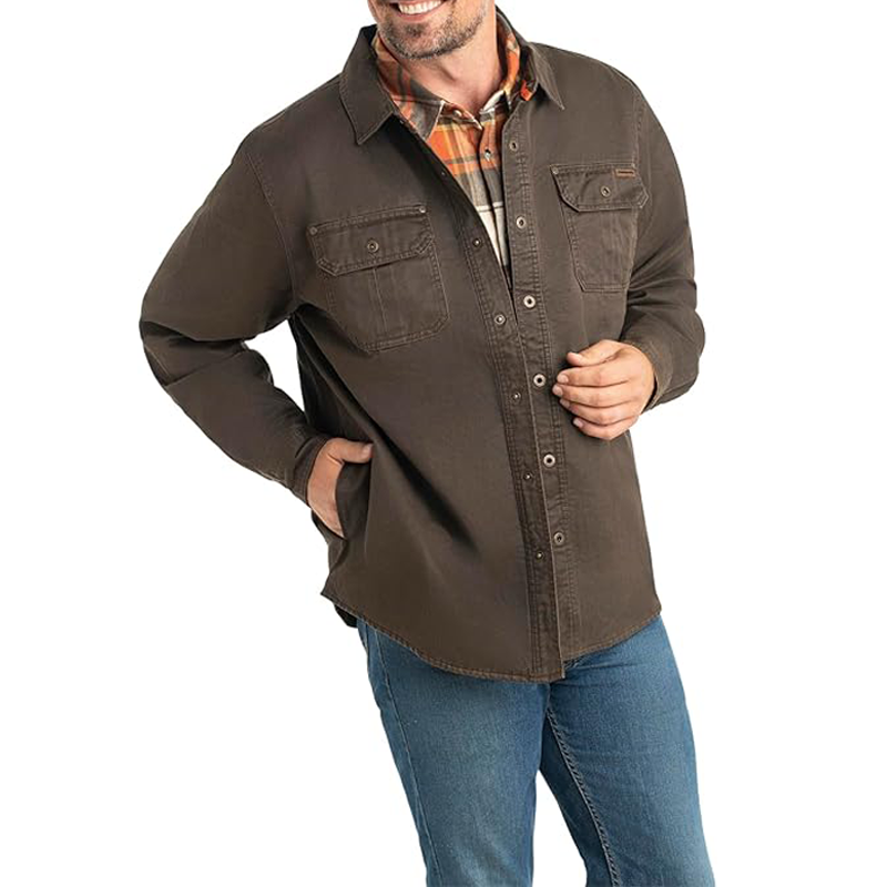 Men's Solid Jacket Versatile Fashion Casual Jacket Loose Fit Casual Jacket