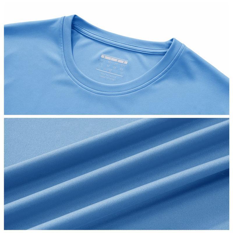 🔥Men's Short Sleeve T-Shirt Quick Dry UPF 50+ Athletic  Tee Performance Shirts