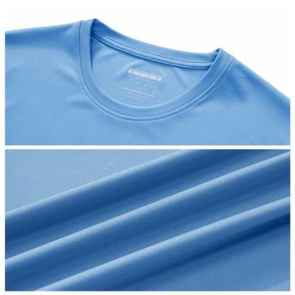 🔥Men's Short Sleeve T-Shirt Quick Dry UPF 50+ Athletic  Tee Performance Shirts
