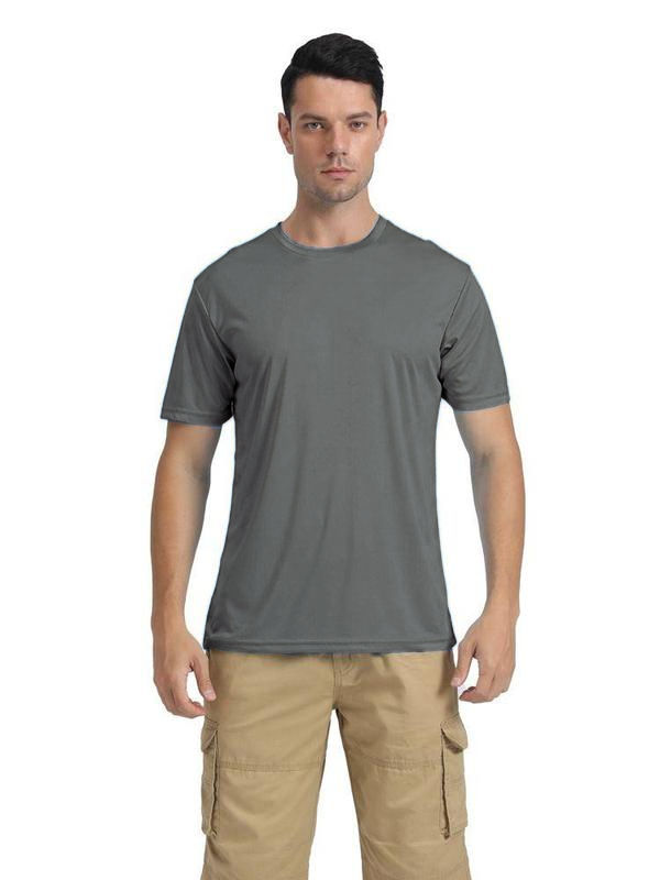 🔥Men's 12-Pack Men's Short Sleeve T-Shirt Quick Dry UPF 50+ Athletic 