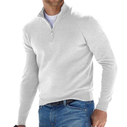 Autumn And Winter Long Sleeve Cashmere Coat Men's Base Shirt