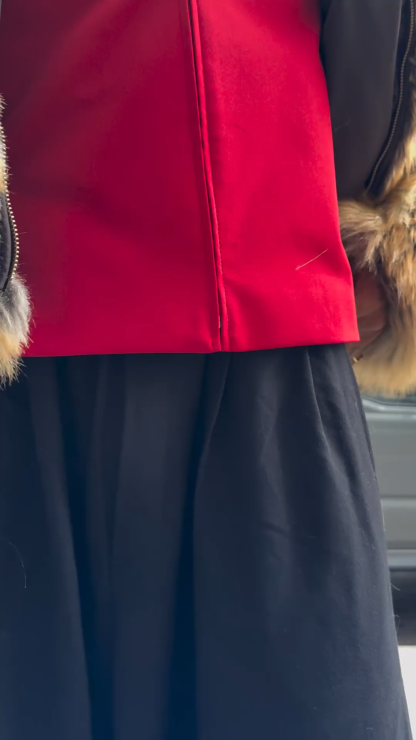 Men’s Short Faux Fur Jacket with Lapel Collar – Warm Plush Outerwear for Fall and Winter Street Style