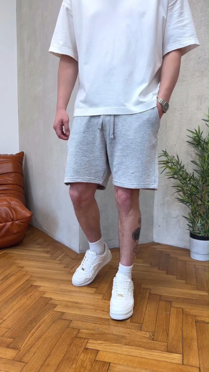 Summer Cotton Shorts For Men Casual Sports All-Match