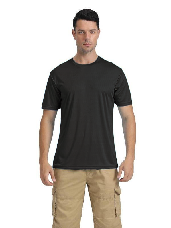 🔥Men's Short Sleeve T-Shirt Quick Dry UPF 50+ Athletic  Tee Performance Shirts