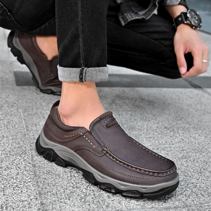 Slip-On Men's Loafers，Business Casual Penny Shoes For Men