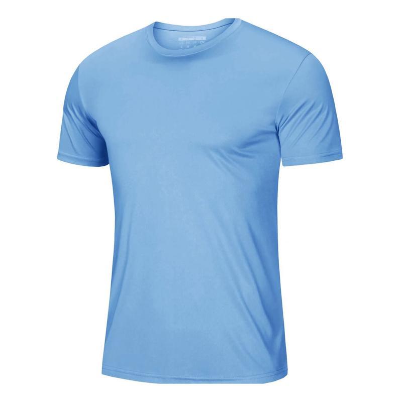 🔥Men's Short Sleeve T-Shirt Quick Dry UPF 50+ Athletic  Tee Performance Shirts