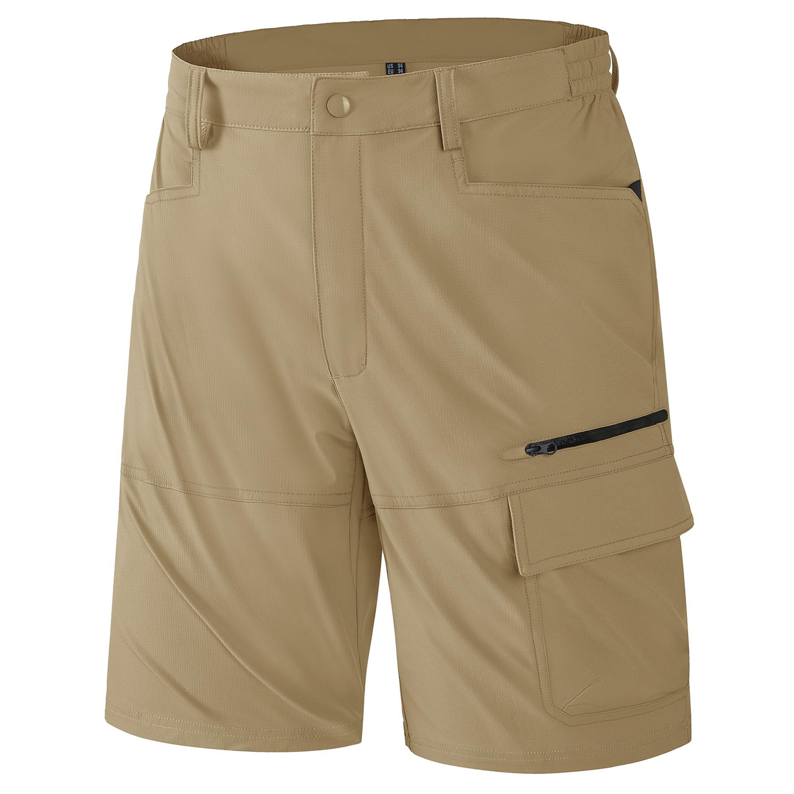 Men's Summer Lightweight Quick-Dry Work Shorts(Pockets on both the fro